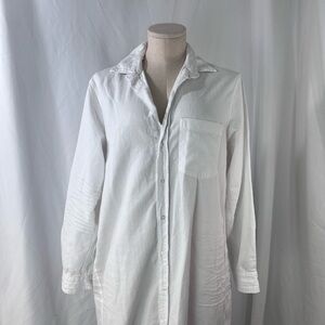 Frank & Eileen ‘Rory’ White Button Up Dress